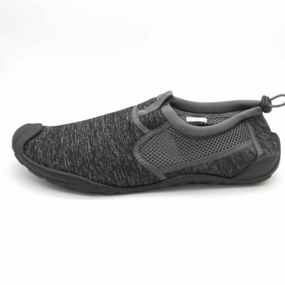 Lands End Mens Slip On Water Shoes Gray Heather 8D - Picture 1 of 6